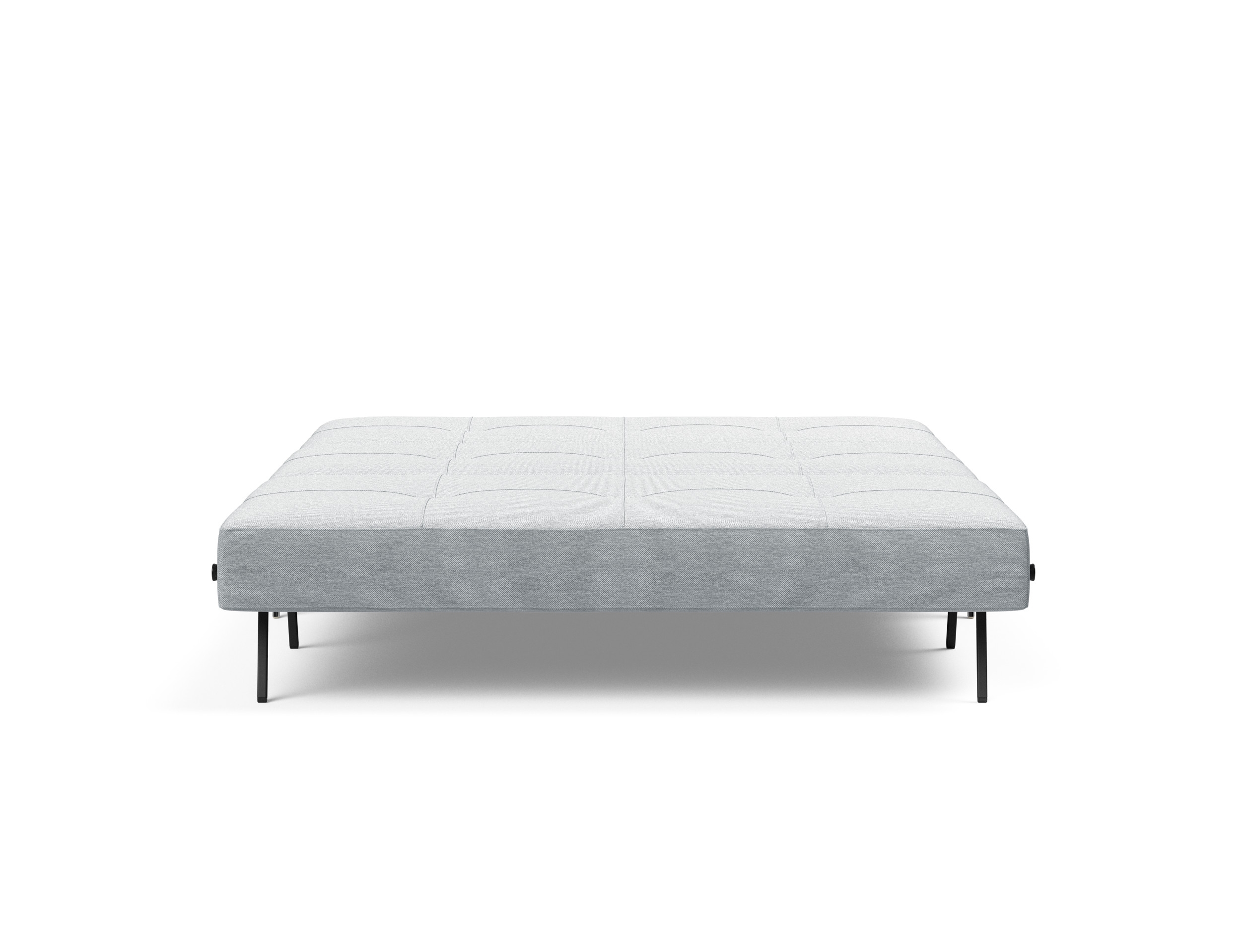 Cubed Deluxe Fabric Sofa Bed w/Aluminum Legs, Queen Size
