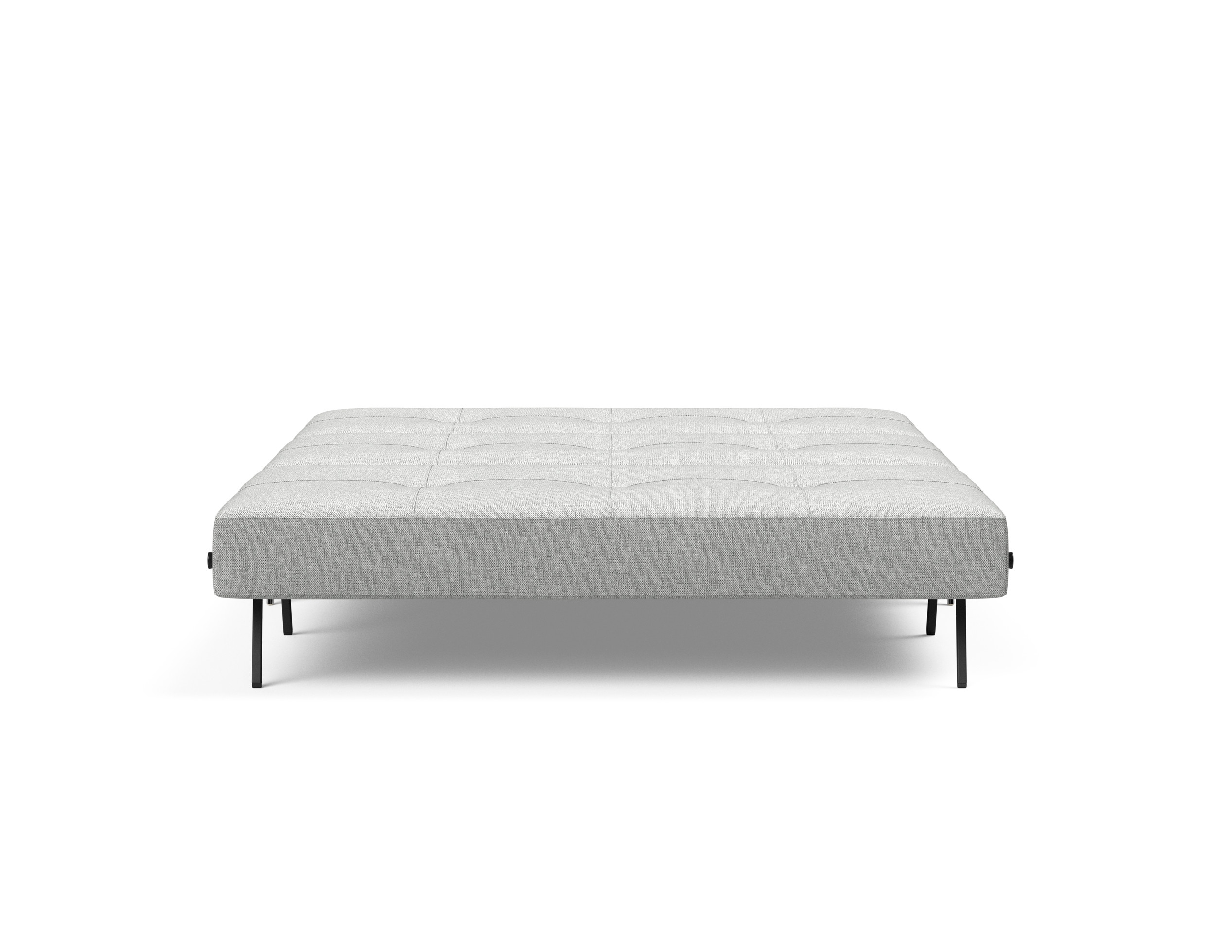 Cubed Deluxe Fabric Sofa Bed w/Aluminum Legs, Queen Size