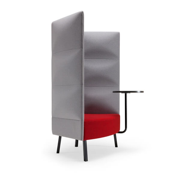 Cumulus Lounge Chair w/Panels, 3 Tier Backrest