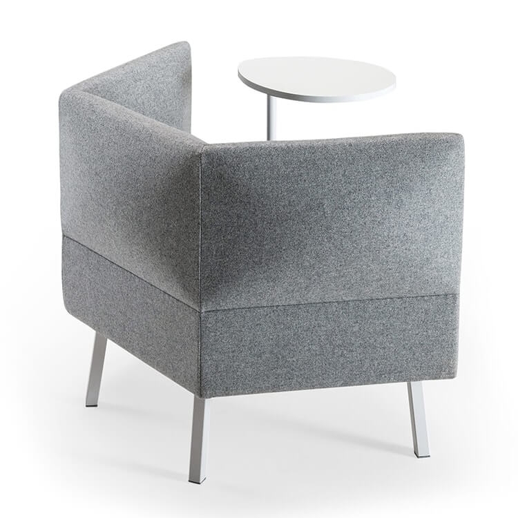 Cumulus Lounge Armchair, 1 Tier Backrest