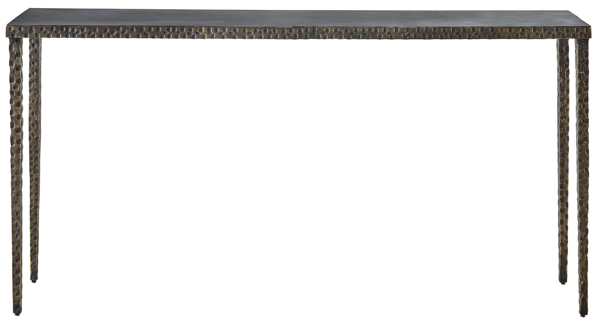 Minimalist Metal Console Table