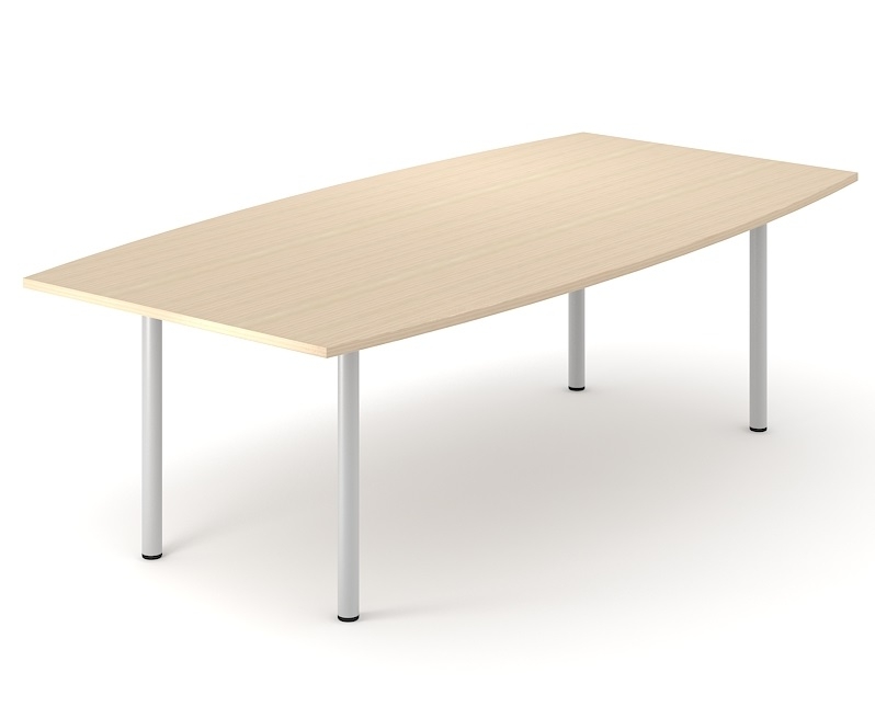 Optima Meeting Melamine Table w/Metal Frame for 8 Persons