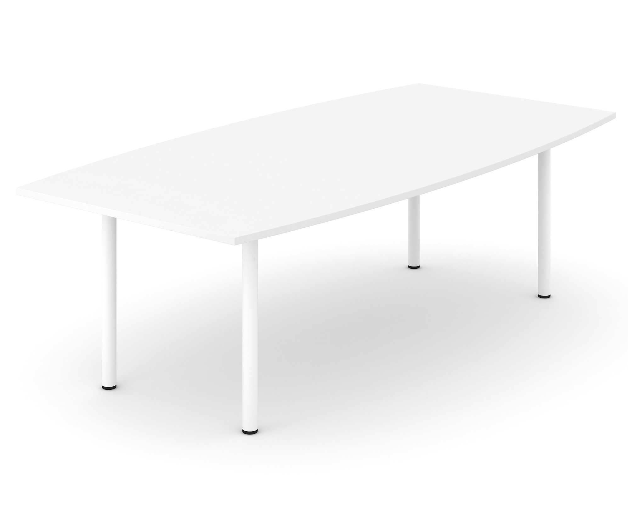Optima Meeting Melamine Table w/Metal Frame for 8 Persons