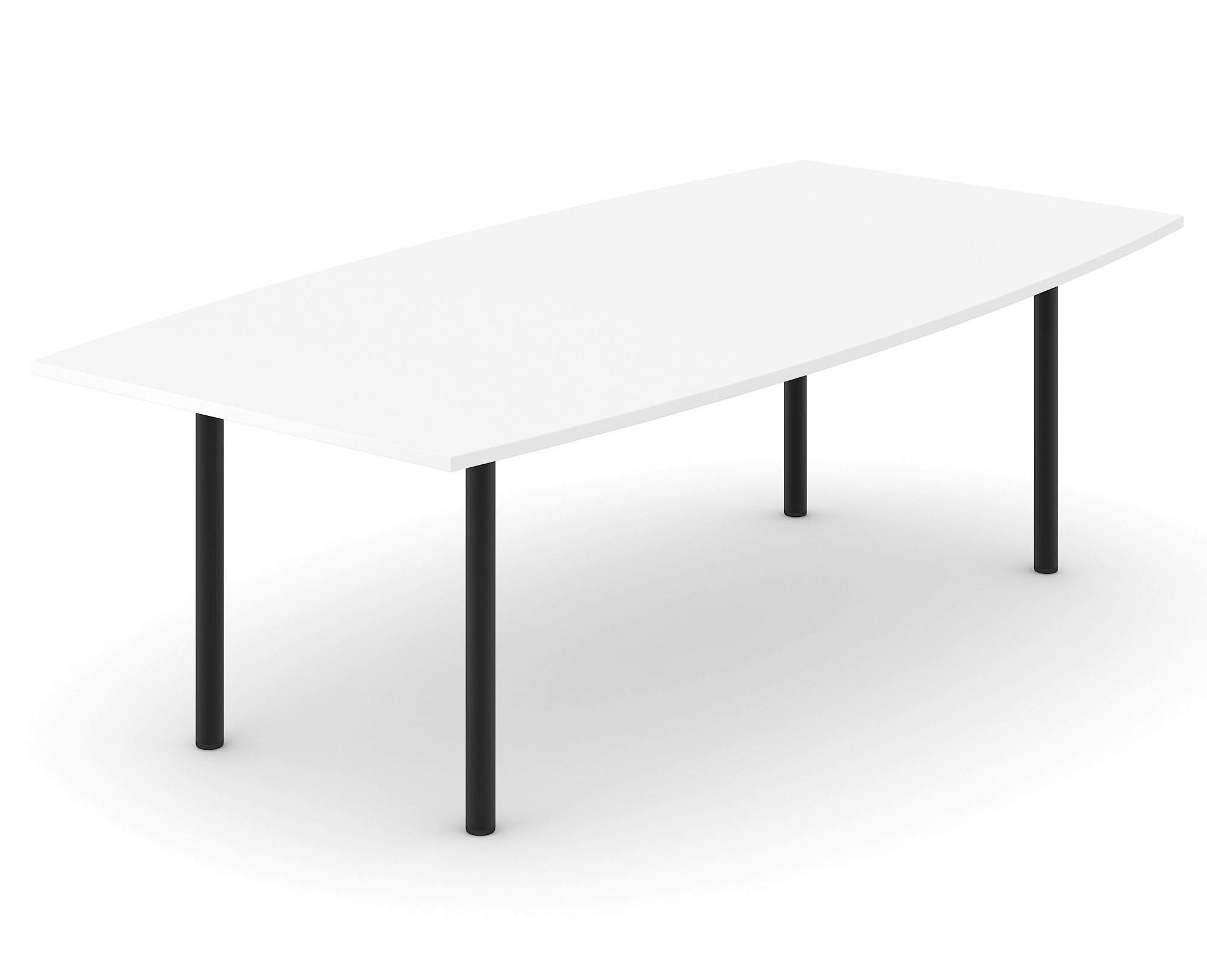 Optima Meeting Melamine Table w/Metal Frame for 8 Persons