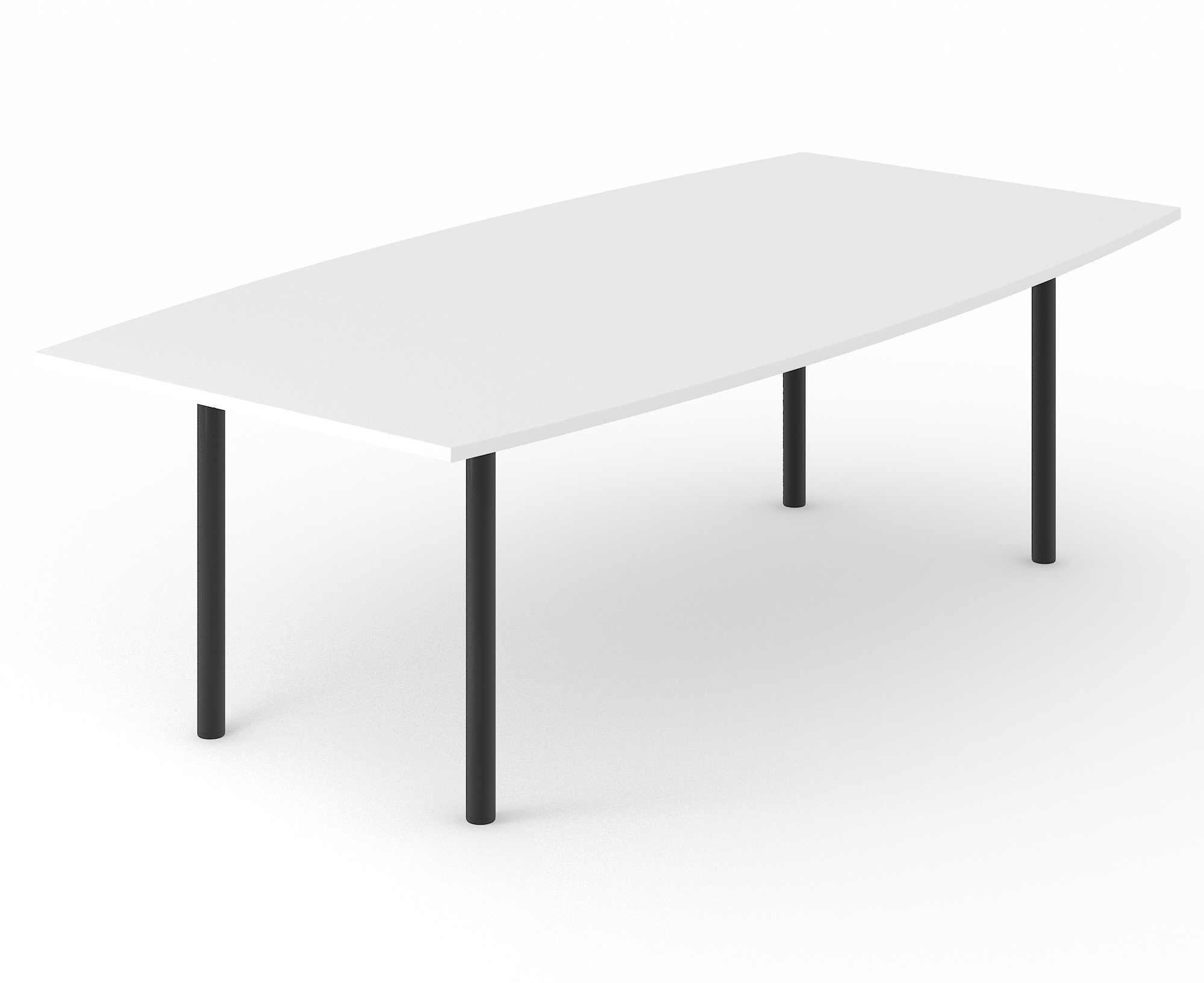 Optima Meeting Melamine Table w/Metal Frame for 8 Persons