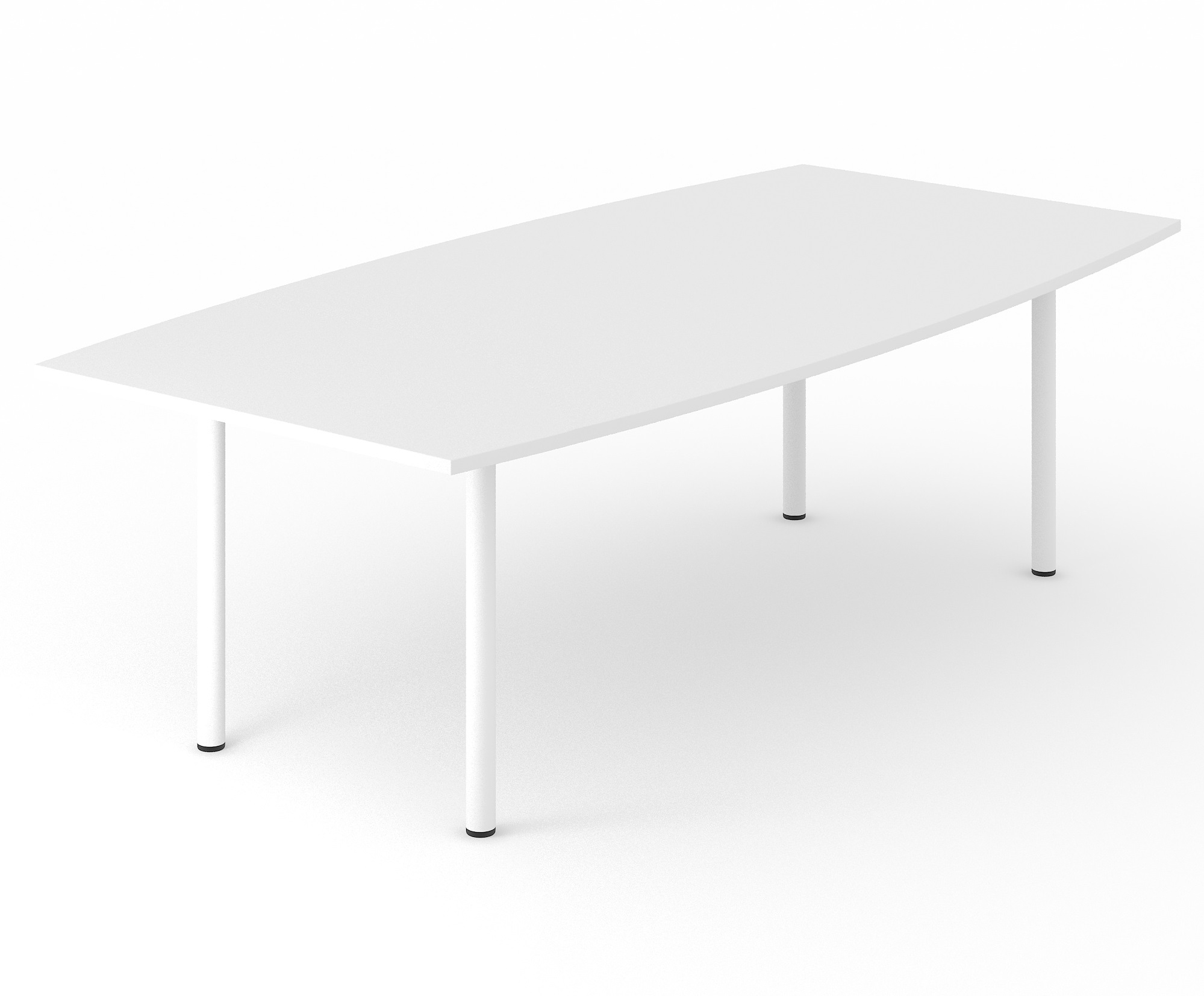 Optima Meeting Melamine Table w/Metal Frame for 8 Persons