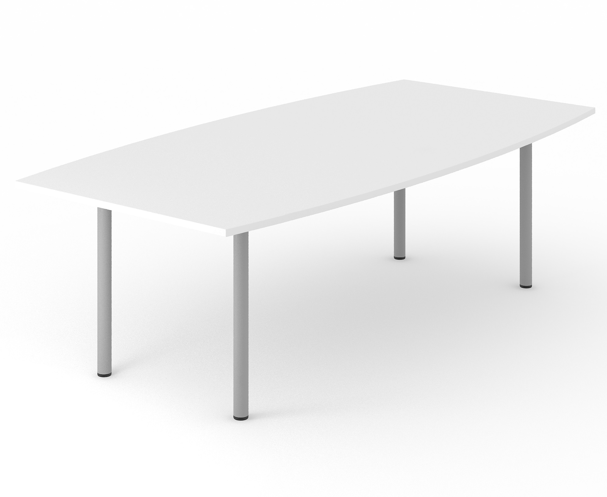 Optima Meeting Melamine Table w/Metal Frame for 8 Persons