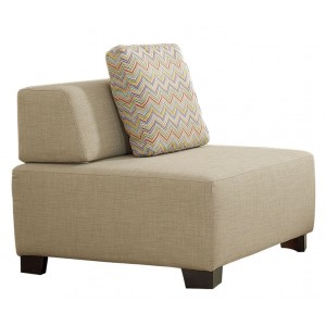 Darby Fabric Chair by Homelegance