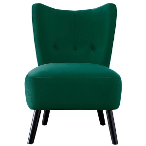 1166 Imani Velvet Accent Chair by Homelegance
