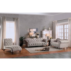 St Claire Fabric Living Room Set by Homelegance