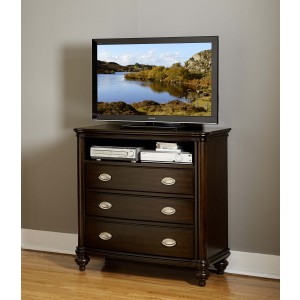 Marston Classic Wood TV Chest by Homelegance