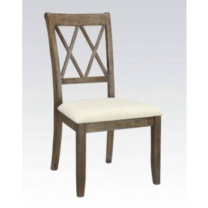 Claudia Fabric Dining Chair by ACME