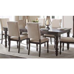 Begonia Transitional Wood Extendable Dining Table by Homelegance