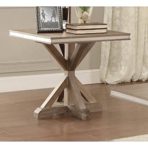 Beaugrand Wood End Table by Homelegance