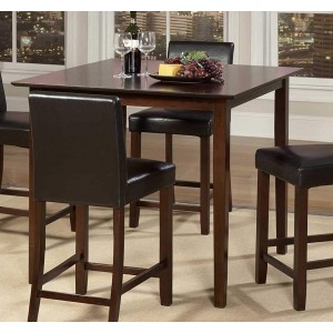 Weitzmenn Transitional Wood Counter Dining Table by Homelegance