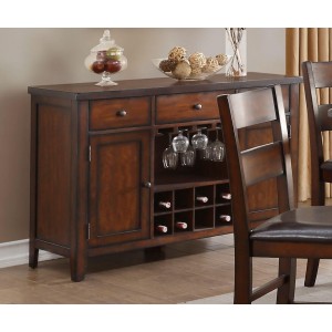 Mantello Transitional Wood Server by Homelegance