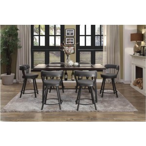 Appert Industrial Counter Height Dining Room Set by Homelegance