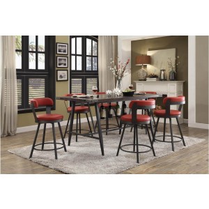 Appert Industrial Counter Height Dining Room Set by Homelegance