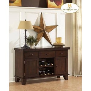 Ameillia Transitional Wood Buffet by Homelegance