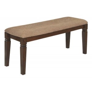 Devlin Classic Fabric Bench by Homelegance