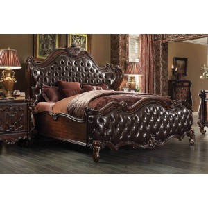 Versailles 2 Queen Size Bed, Cherry by Acme Furniture