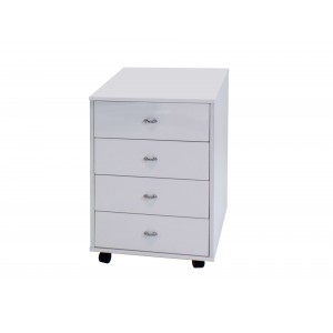 Bali Wood 4-Drawer File Cabinet by Sharelle Furnishings