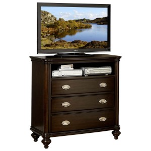 Marston Classic Wood TV Chest by Homelegance