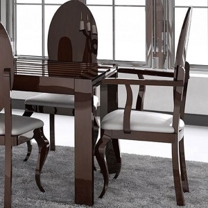 Carmen Modern Fabric Arm Chair by Franco Furniture