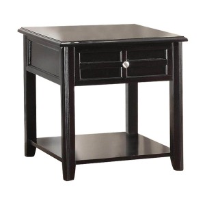 Carrier Wood End Table by Homelegance