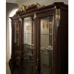 Donatello Classic 3-Door China Cabinet by ESF Furniture