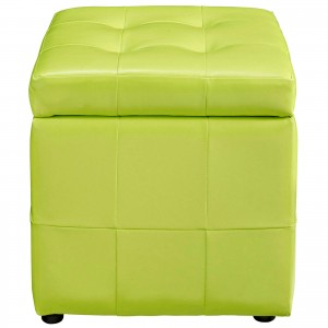 Volt Storage Ottoman, Light Green by Modway Furniture