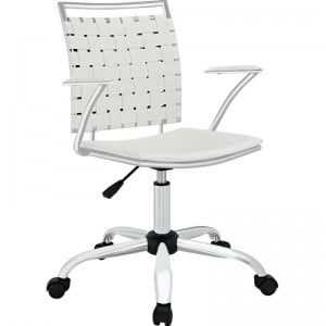 Fuse Office Chair, White by Modway Furniture
