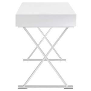 Sector Office Desk, White by Modway Furniture