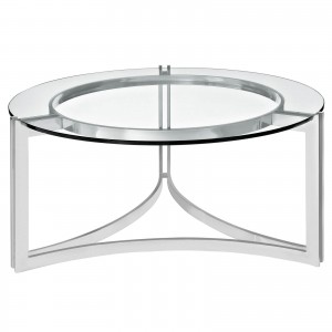 Signet Stainless Steel Coffee Table by Modway Furniture