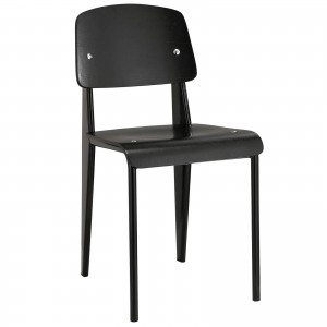 Cabin Dining Side Chair, Black by Modway Furniture