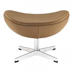 Glove Leather Ottoman by Modway Furniture