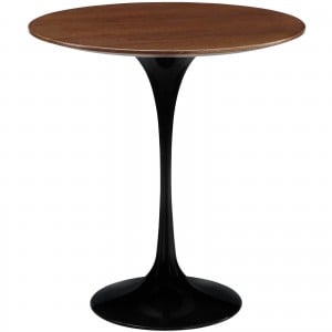 Lippa Wood Side Table, Black by Modway Furniture