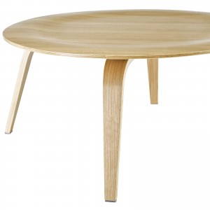 Plywood Coffee Table, Natural by Modway Furniture