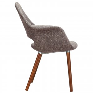 Aegis Dining Armchair, Taupe by Modway Furniture