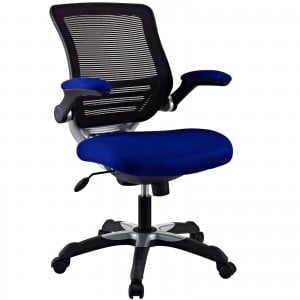 Edge Office Chair, Blue by Modway Furniture