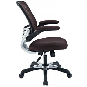 Edge Office Chair, Brown by Modway Furniture