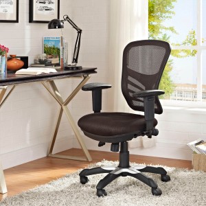 Articulate Office Chair, Brown by Modway Furniture