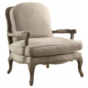 Parlier Fabric Accent Chair by Homelegance