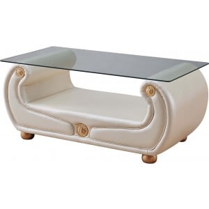 Giza Glass Coffee Table by ESF Furniture