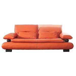 410 Leather/Eco-Leather Sofa by ESF Furniture