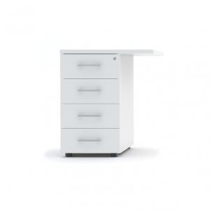 Standard Stationary Pedestal w/4 Drawers by MDD Office Furniture