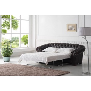 262 Leather Sleeper Sofa by ESF Furniture