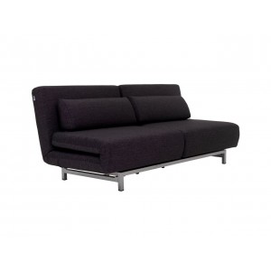 LK06-2 Premium Sofa Bed, Black by J&M Furniture