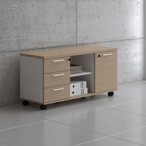 Standard A120ML Low Managerial Storage by MDD Office Furniture