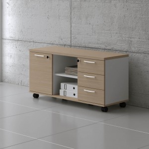Standard A120MP Low Managerial Storage by MDD Office Furniture